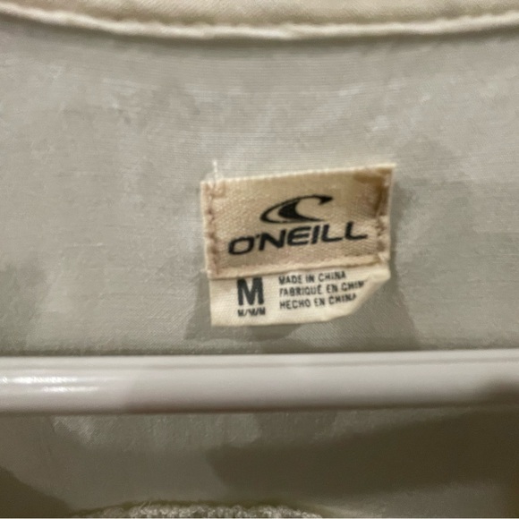 O’Neil Elegant Ivory Lace Trim Top - Picture 2 of 3